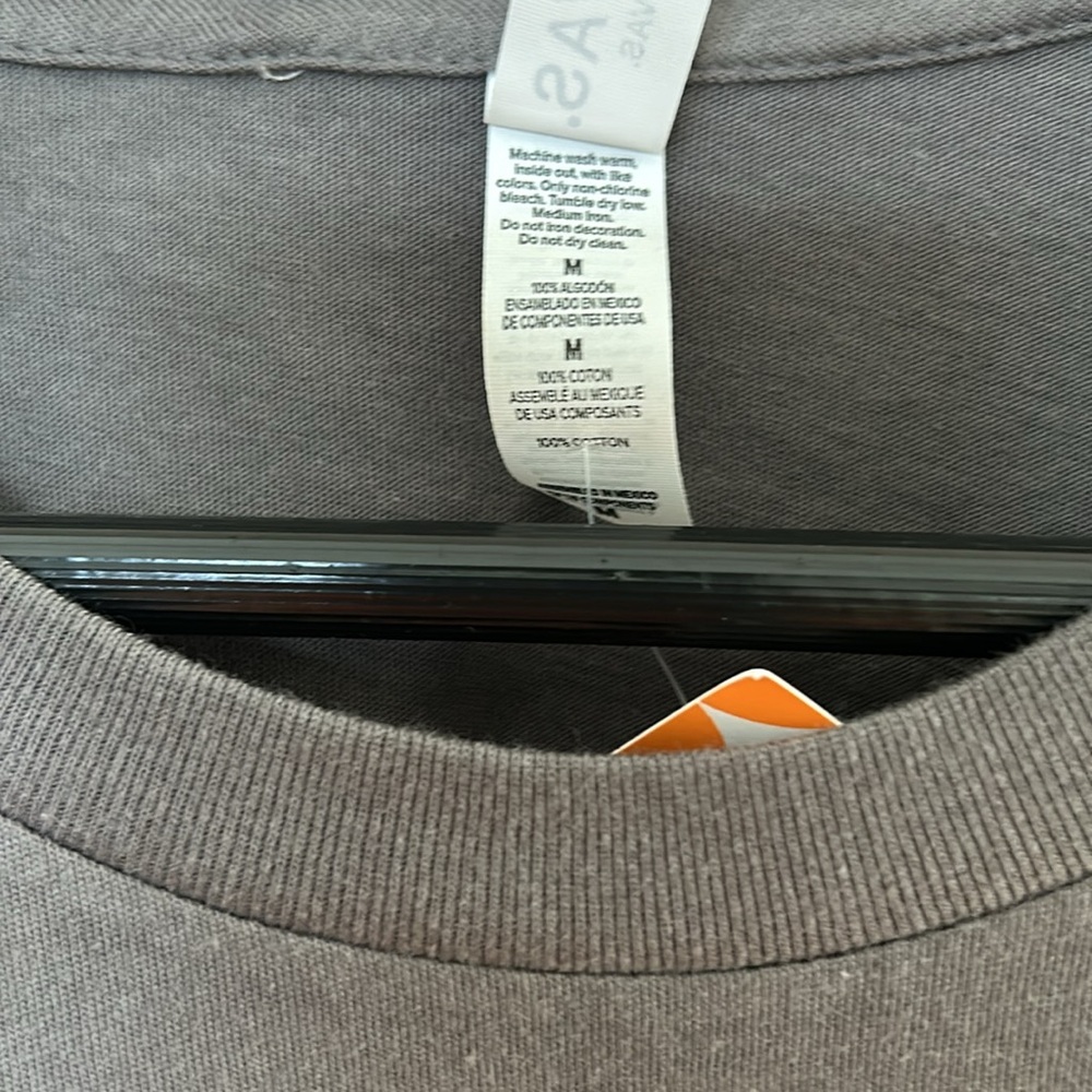 NWT Dark Gray Tee Shirt. - Picture 3 of 5